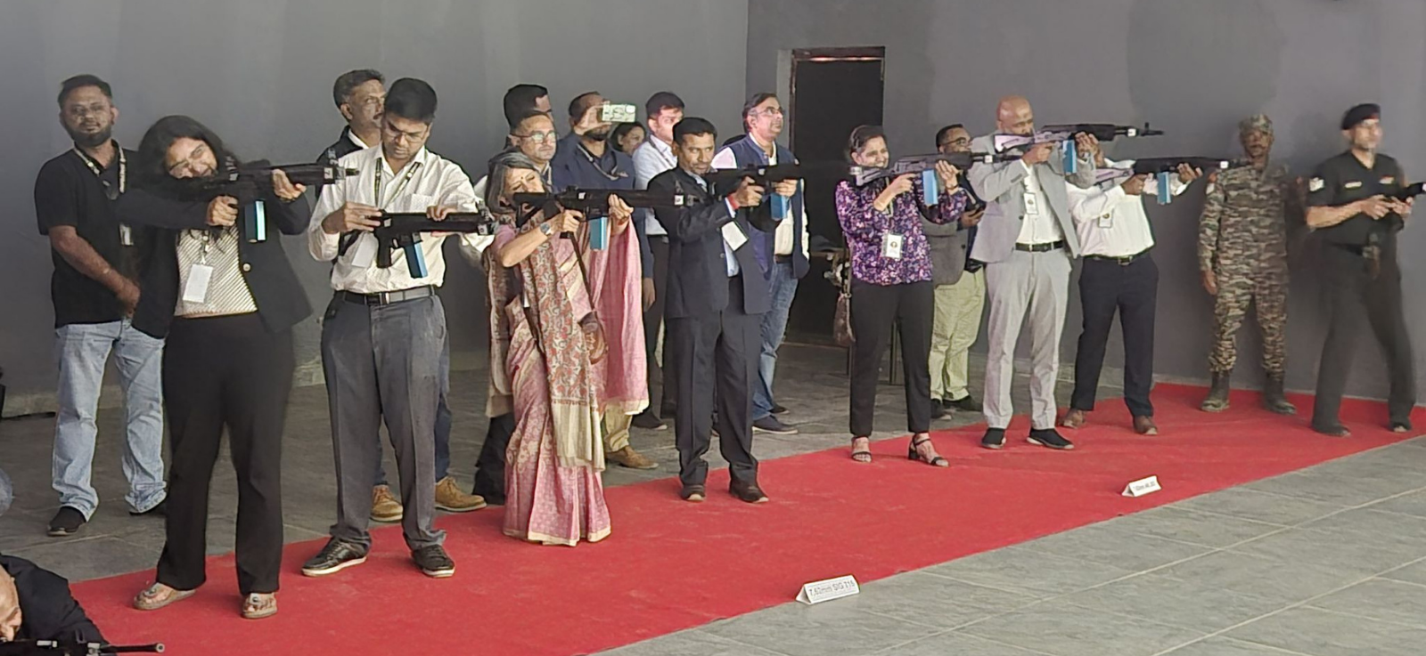 Small Arms Weapons Firing Session